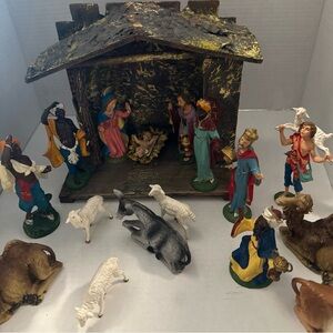 Nativity Scene Figurine Set made in Italy